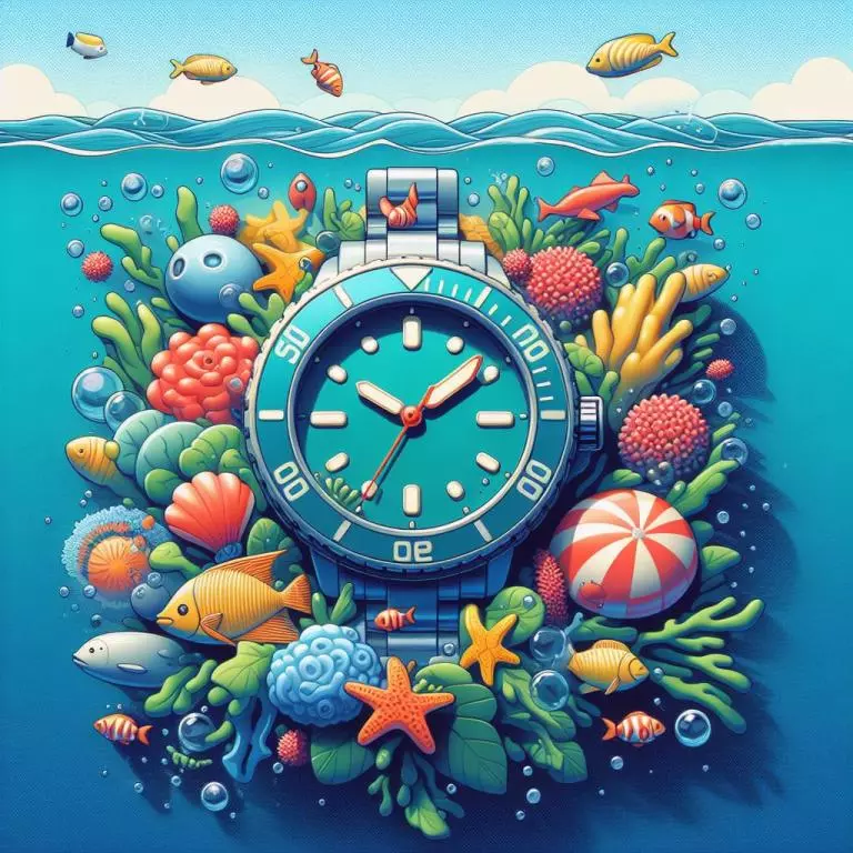 Часы для плавания в бассейне, на море водонепроницаемые: Виды часов для плавания