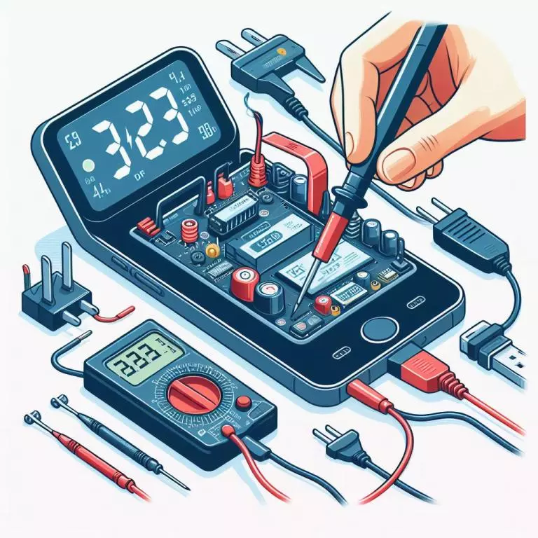 Как проверить зарядное устройство мультиметром и тестером, напряжение заряженного аккумулятора телефона: Виды и особенности ЗУ