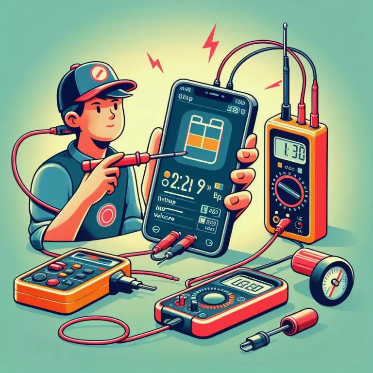 Как проверить зарядное устройство мультиметром и тестером, напряжение заряженного аккумулятора телефона